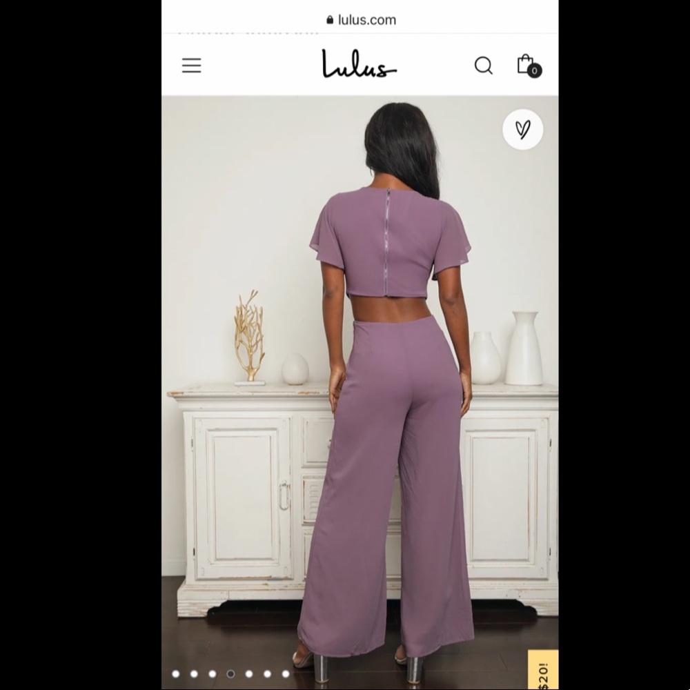 Lulu's Purple Jumpsuit - Picture 3 of 7